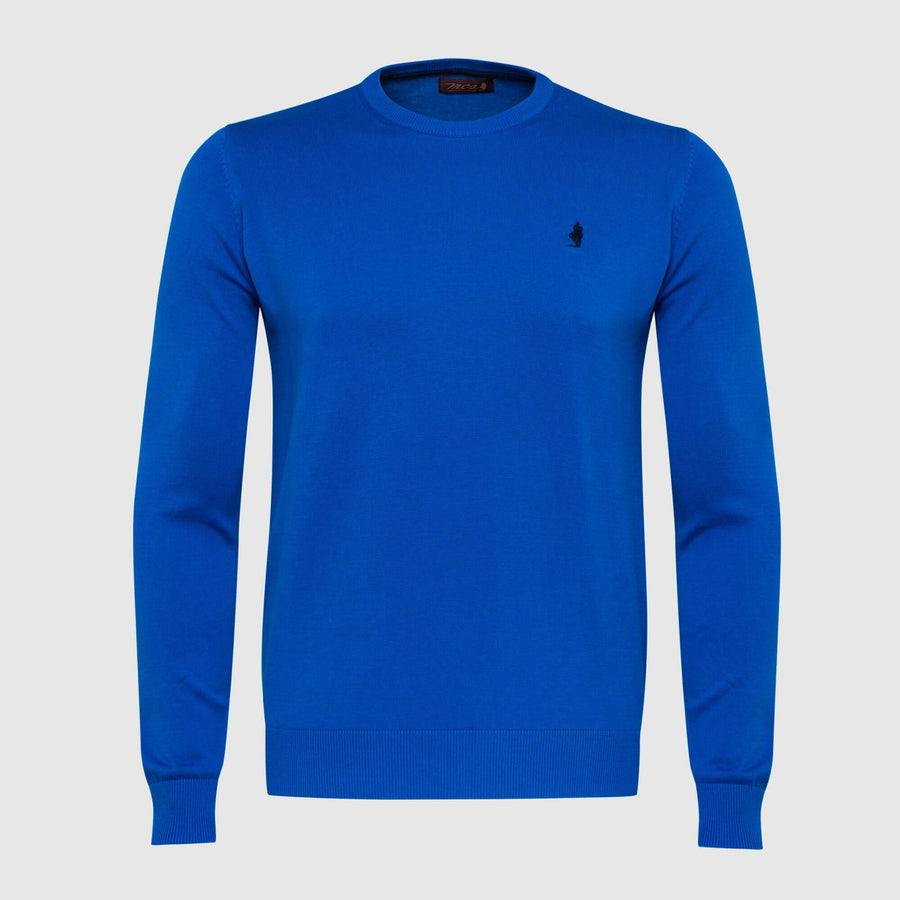 Maglia girocollo colorata "Biowash"
