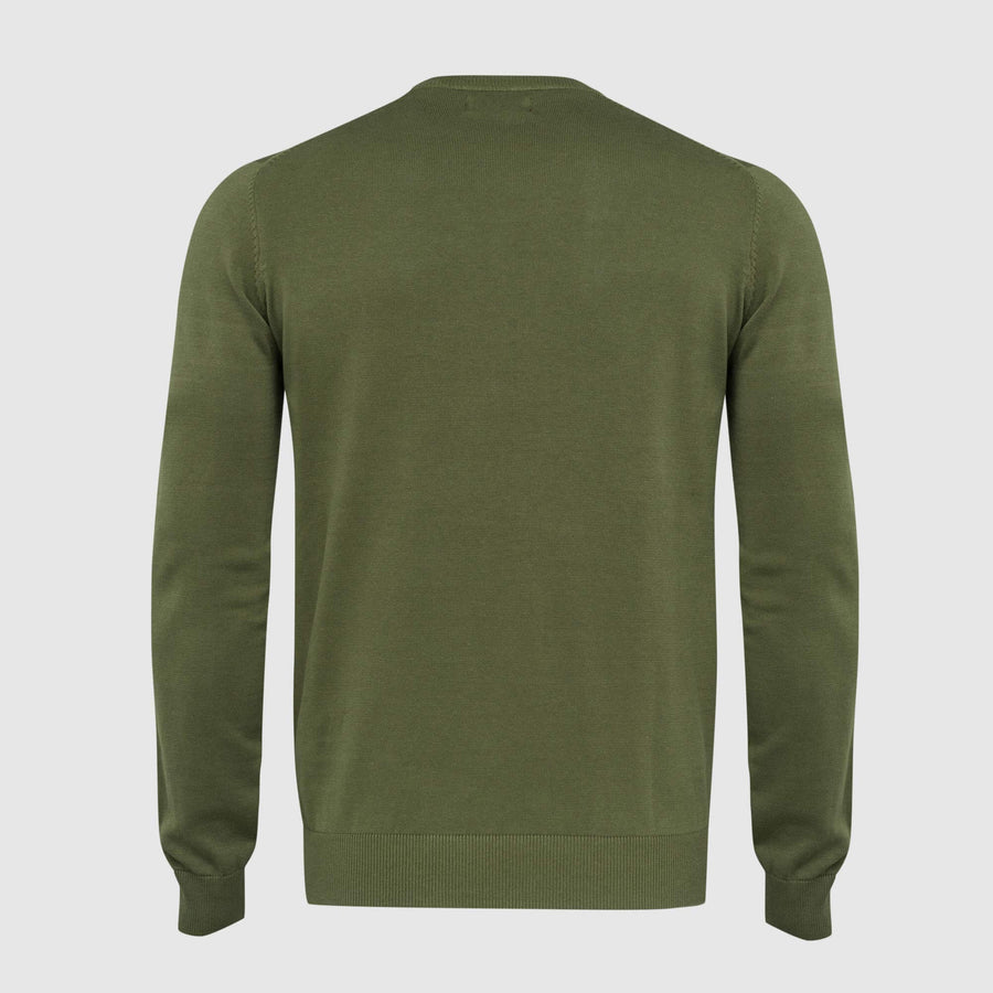 Maglia girocollo colorata "Biowash"