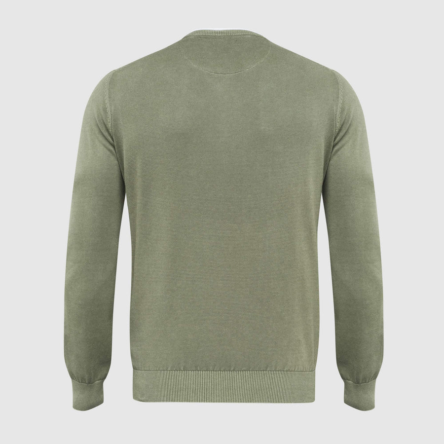 Maglia serafino con bottoncini