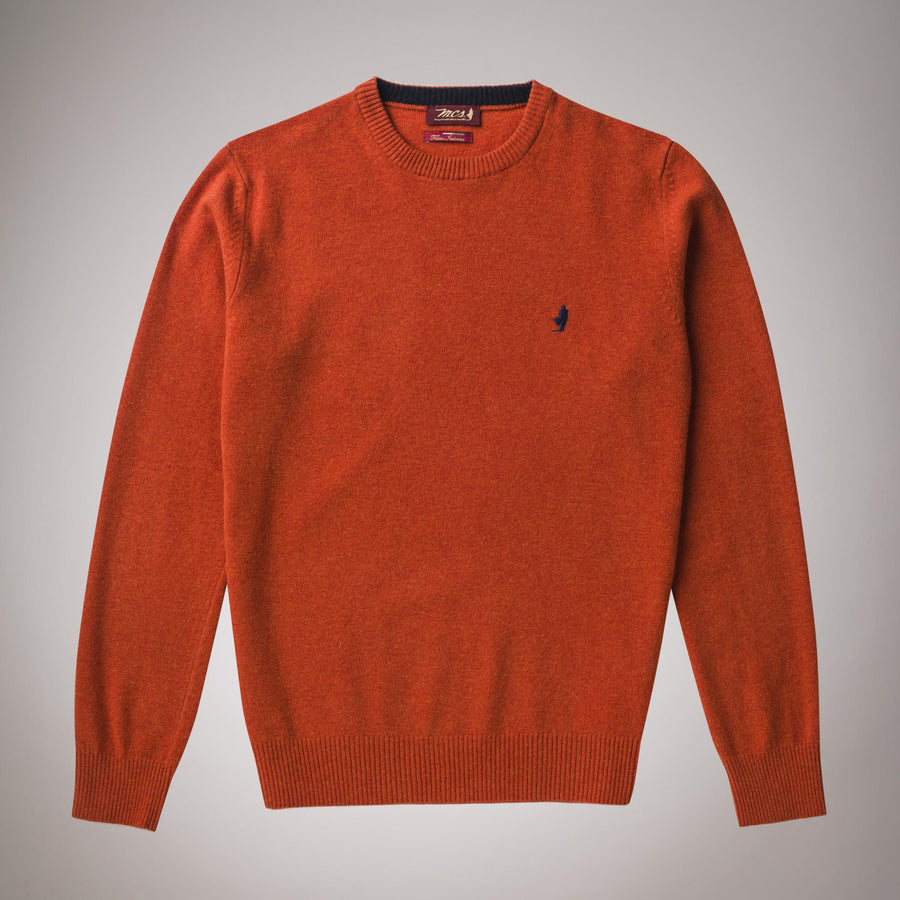 Maglione girocollo in lana sottile