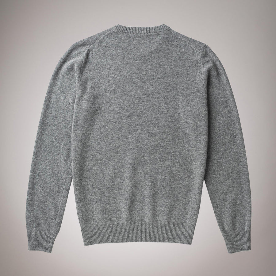 Maglione girocollo in lana sottile