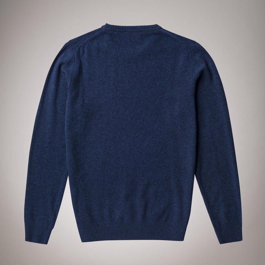 Maglione girocollo in lana sottile