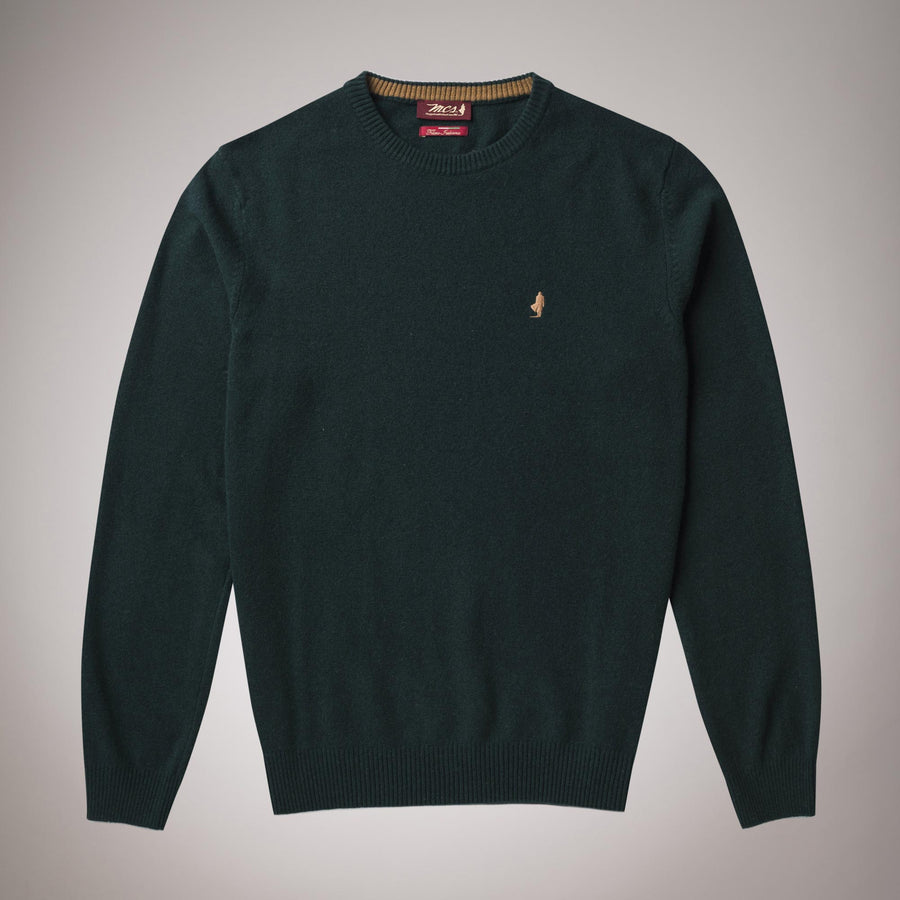 Maglione girocollo in lana sottile