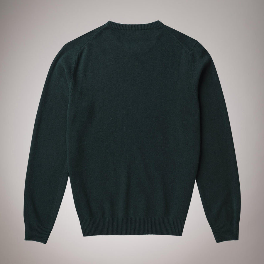 Maglione girocollo in lana sottile