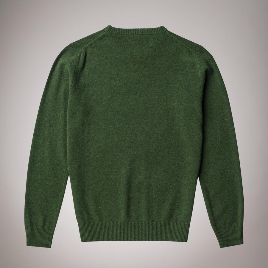 Maglione girocollo in lana sottile