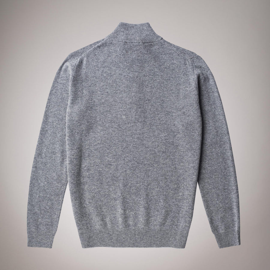Wool half-zip jumper 