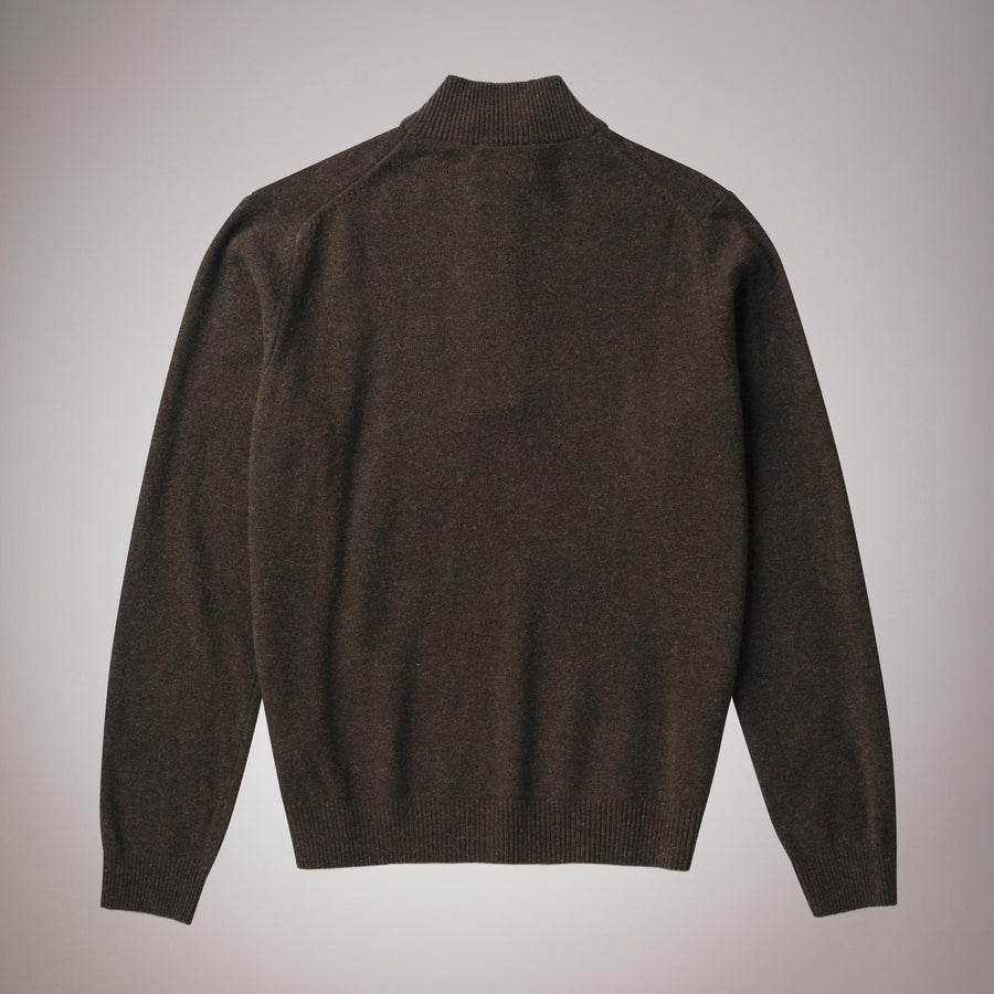 Wool half-zip jumper 