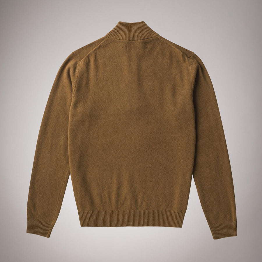 Wool half-zip jumper 