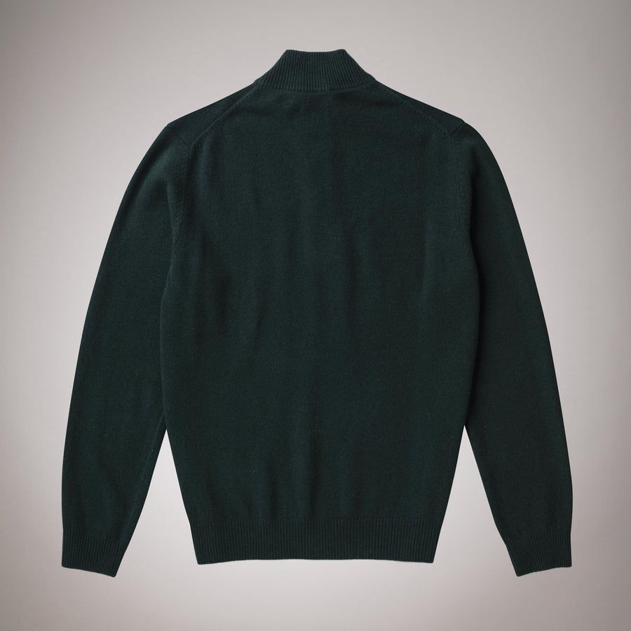 Wool half-zip jumper 