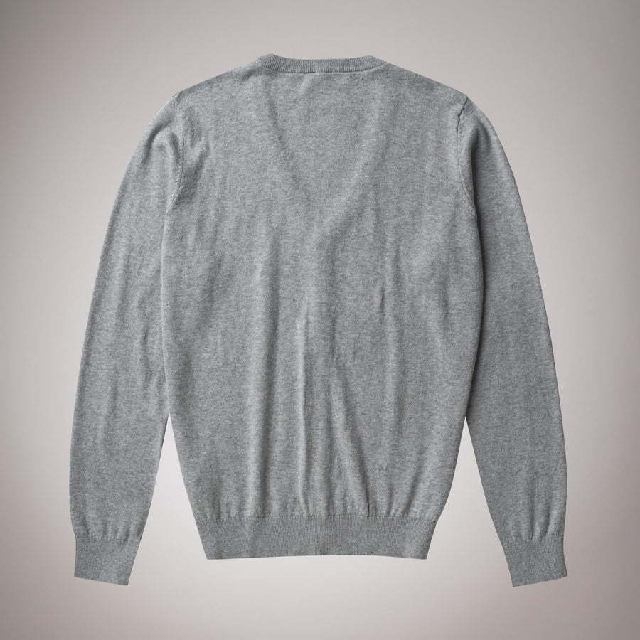 Cotton-wool cardigan with buttons