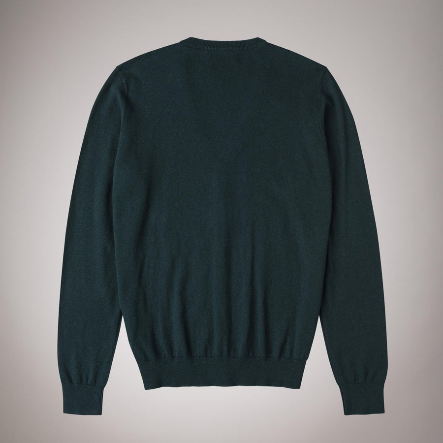 Cotton-wool cardigan with buttons