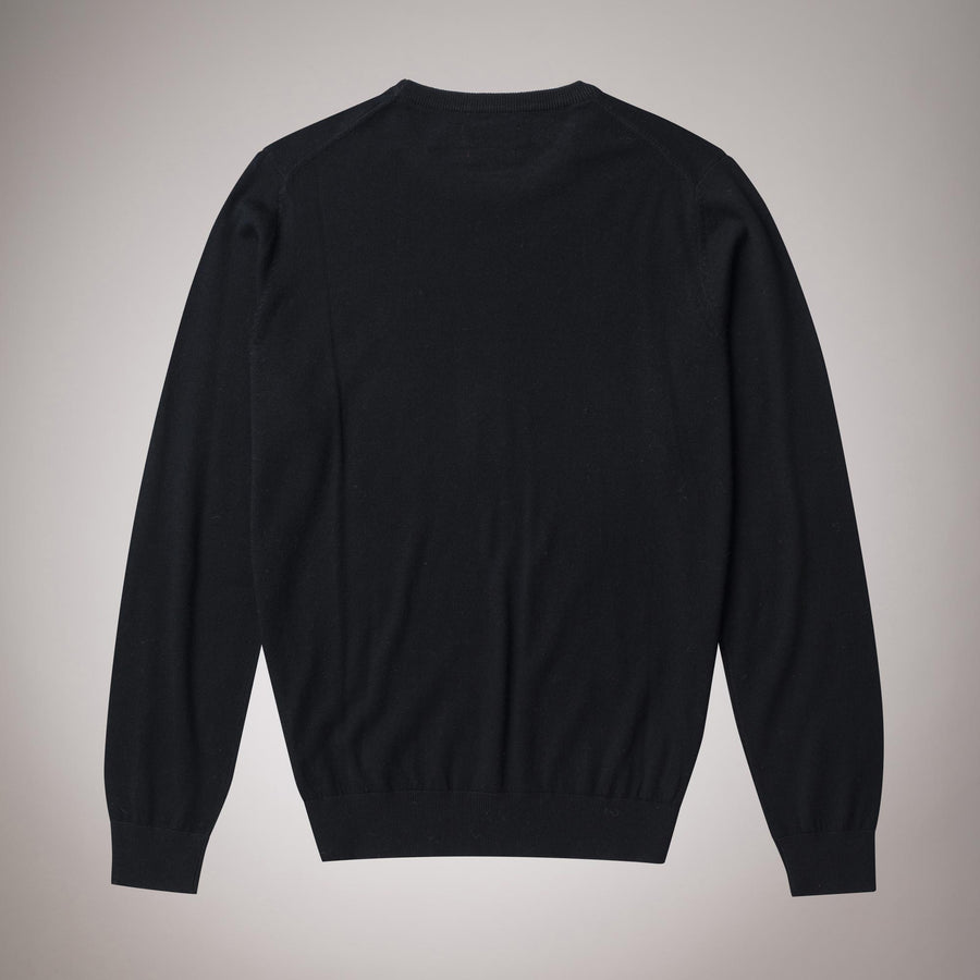 Merino wool crew neck jumper
