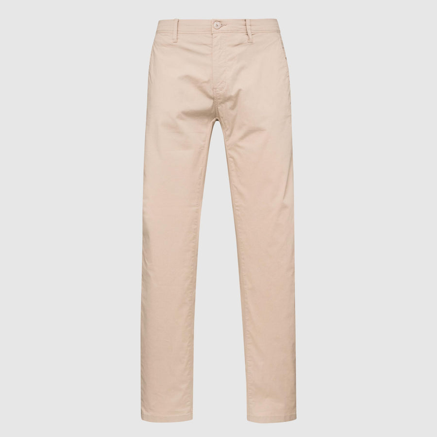 Pantaloni chino in popeline di cotone elasticizzato