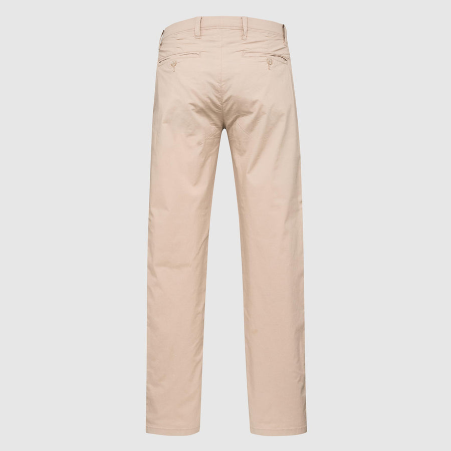 Pantaloni chino in popeline di cotone elasticizzato