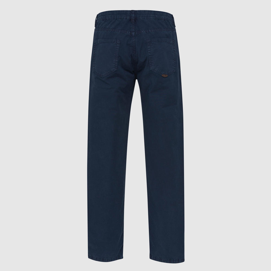 Pantaloni chino in twill di cotone elasticizzato