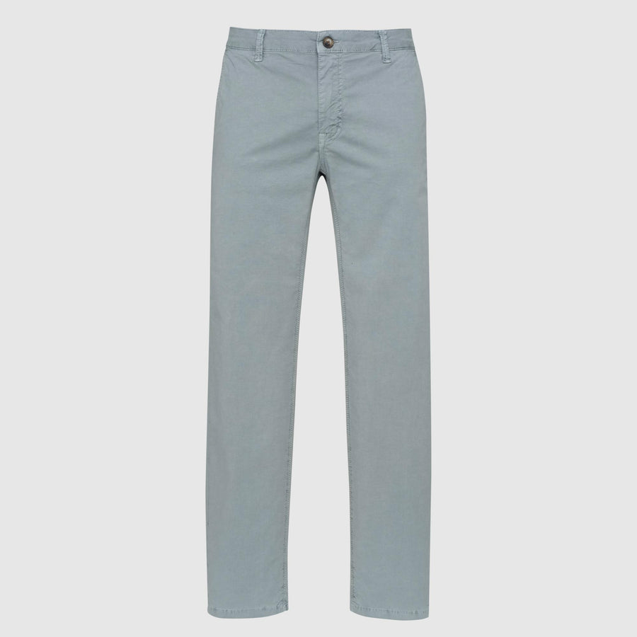 Pantaloni chino in twill di cotone elasticizzato