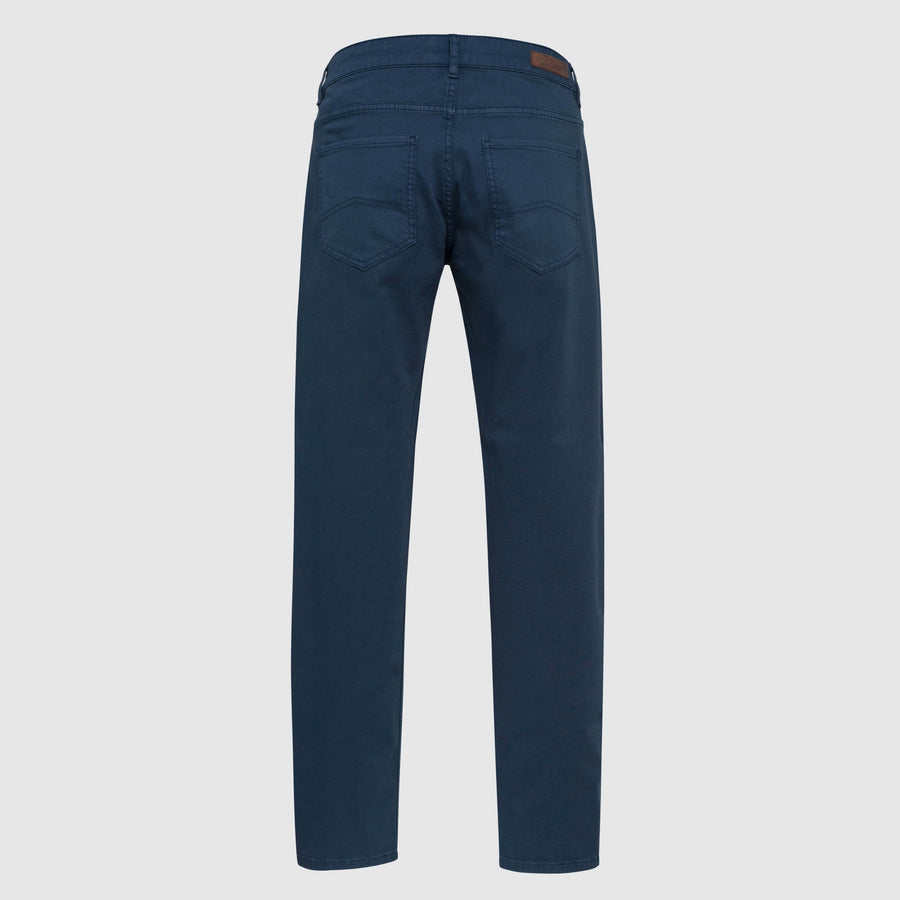 Pantalone cinque tasche in panama stampato