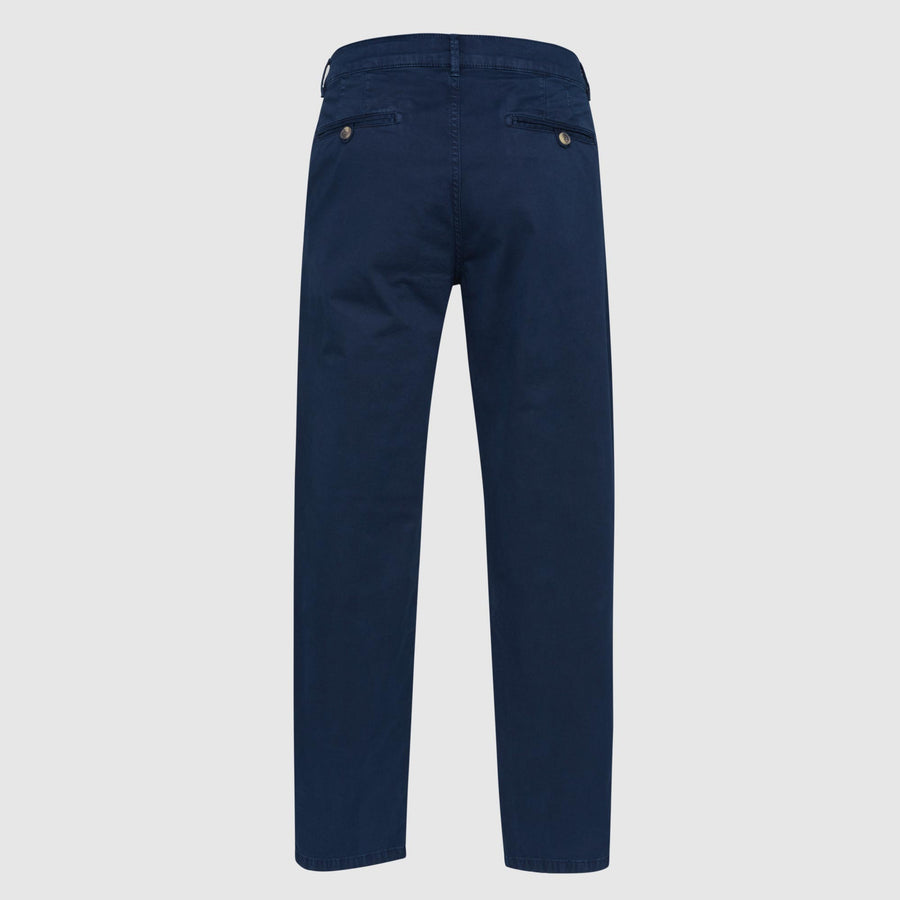 Pantaloni chino in tricotina di cotone elasticizzata
