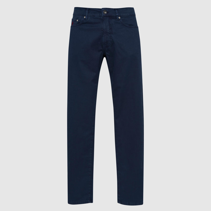 Pantalone in tricotina tinto in capo