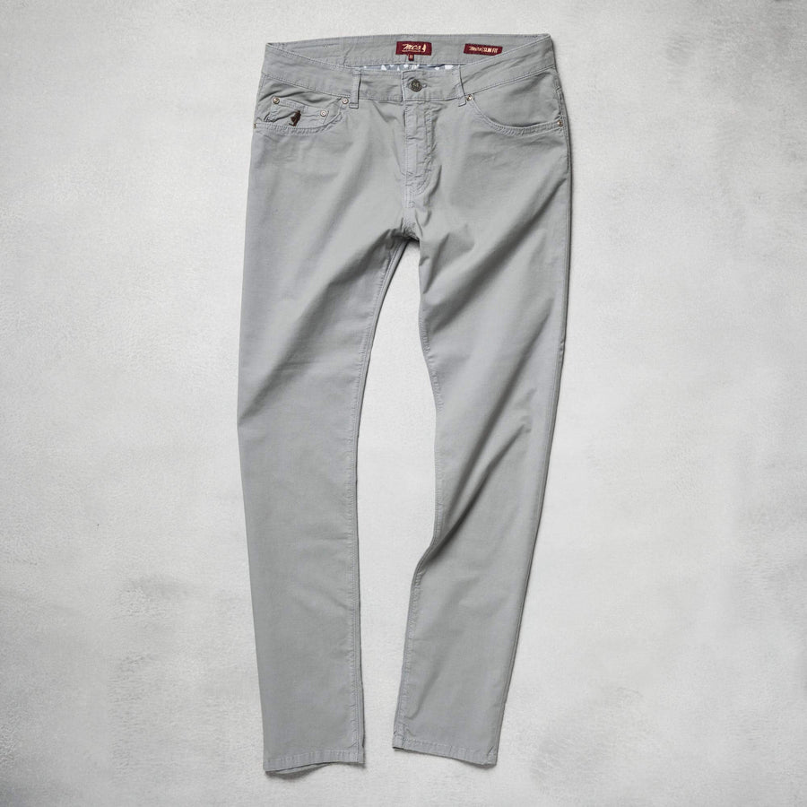Five-pocket stretch gabardine trousers
