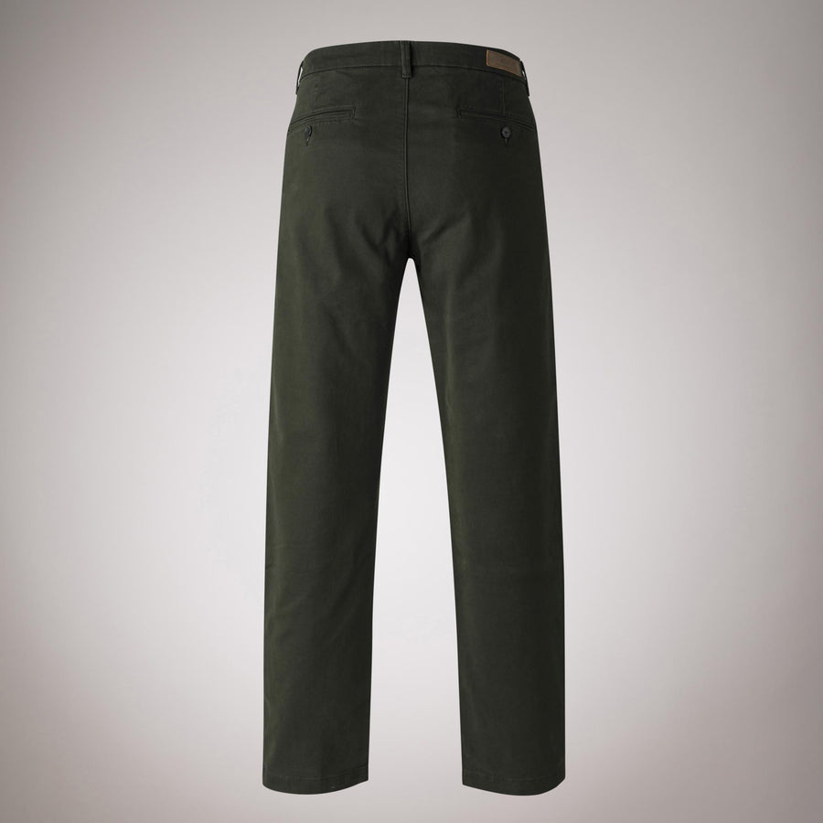 Chino in gabardina di cotone Regular Fit