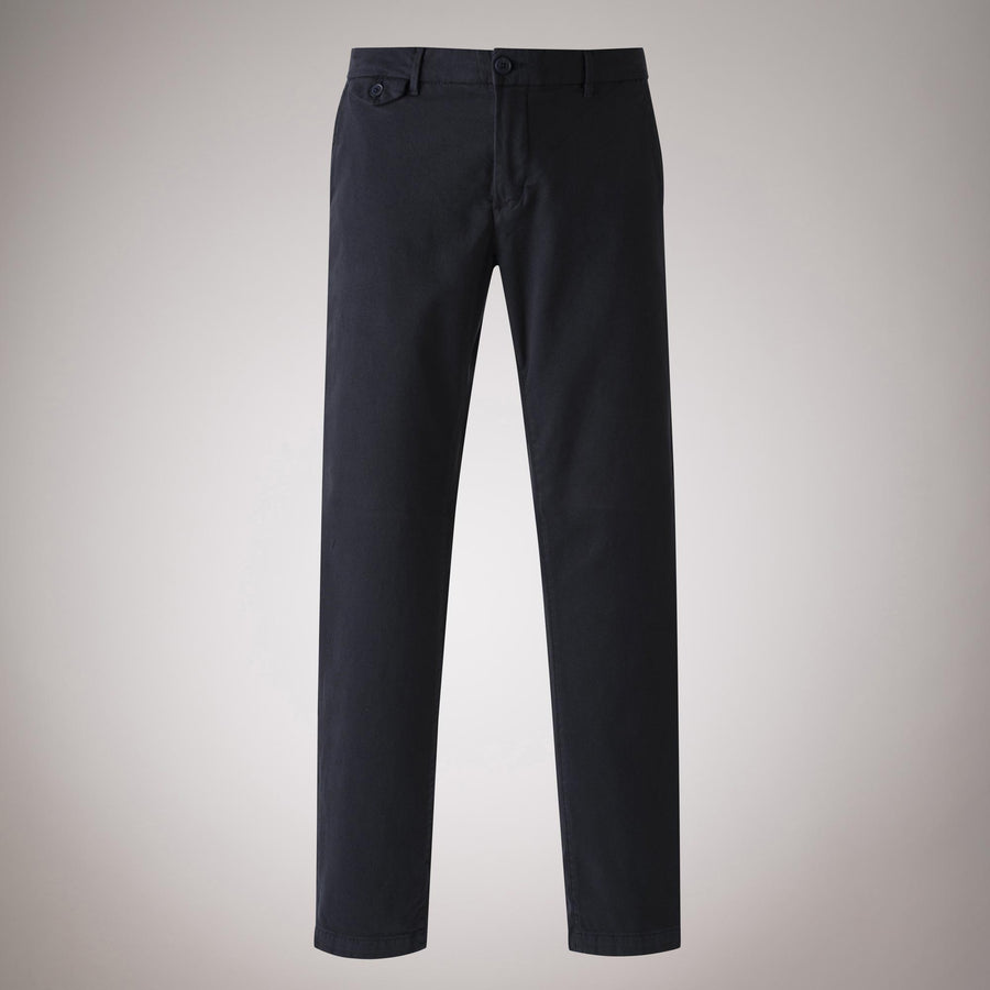 Chino Slim Fit in Reps di Cotone