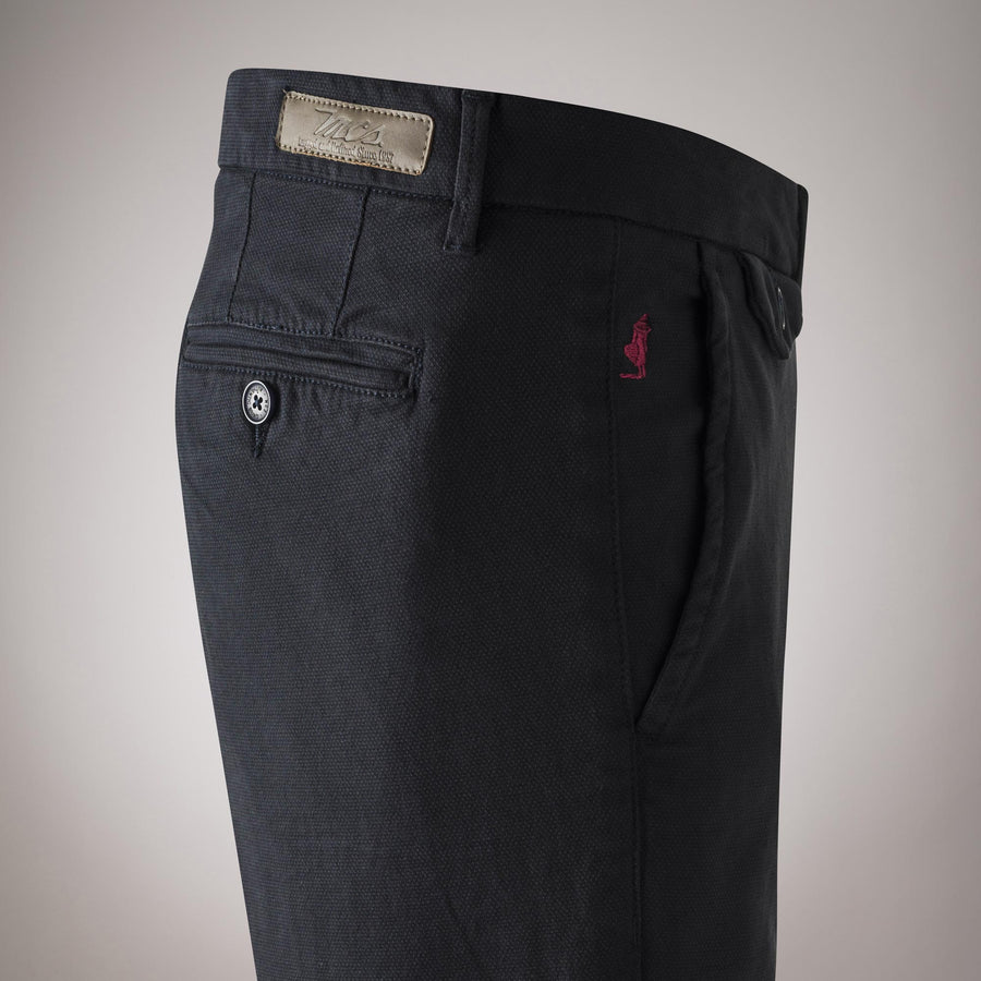 Chino Slim Fit in Reps di Cotone
