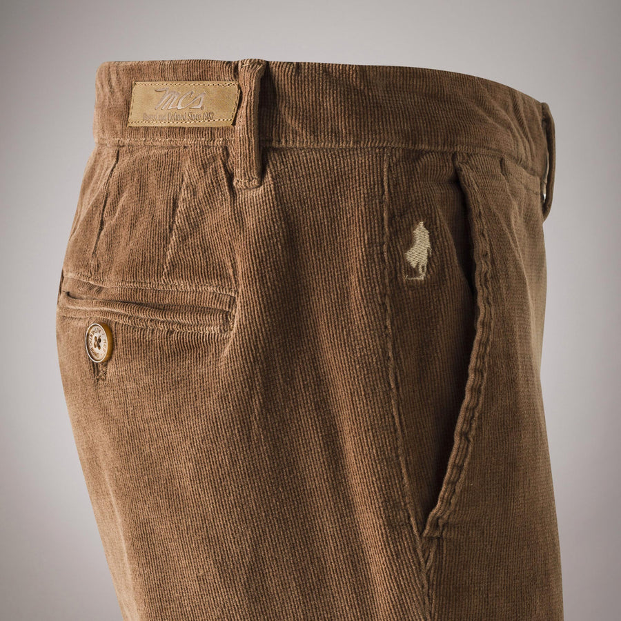 Regular fit corduroy chinos