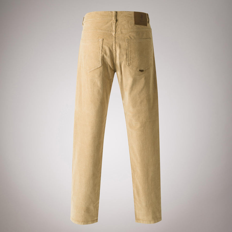 Regular fit five-pocket corduroy trousers