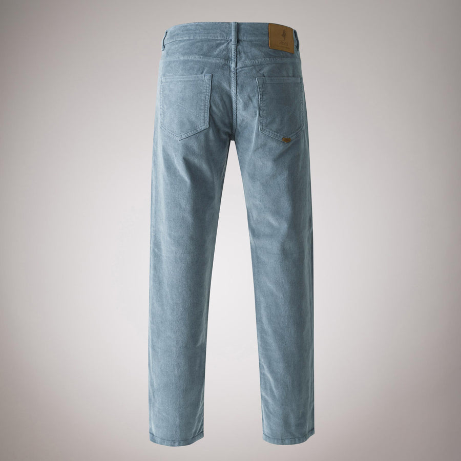Regular fit five-pocket corduroy trousers