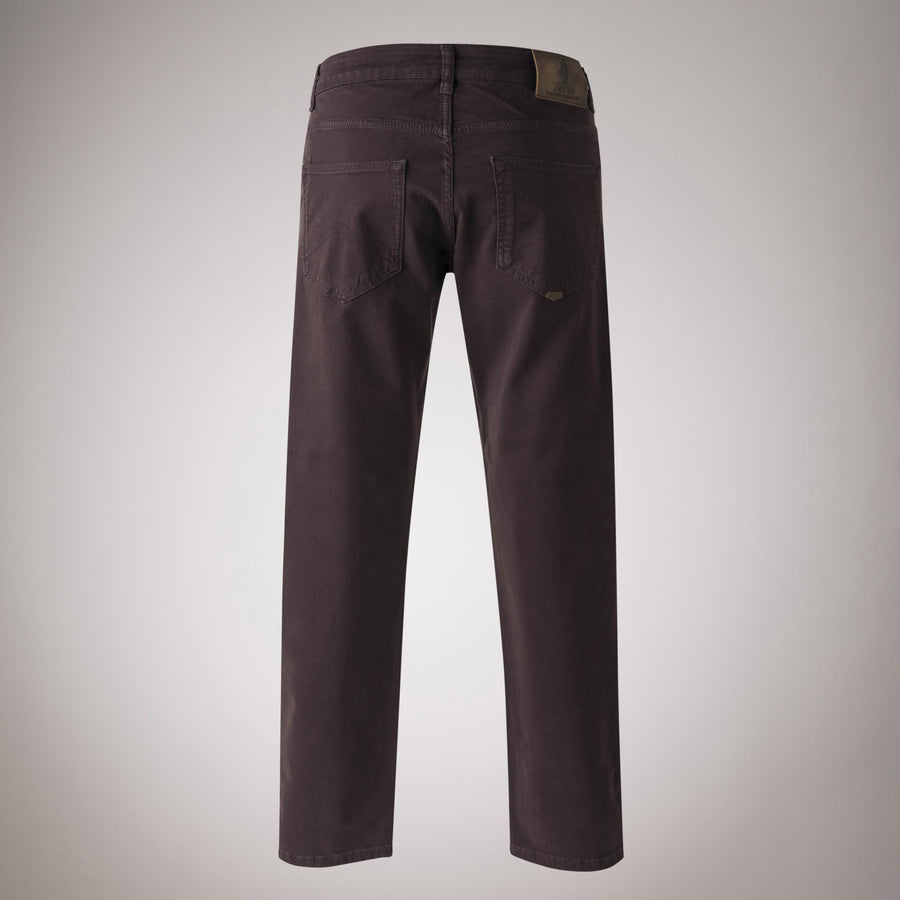 Cinque tasche in broken twill Regular Fit