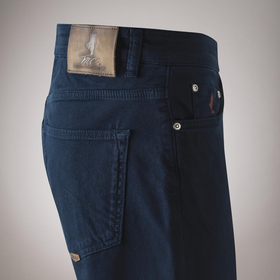 Cinque tasche in broken twill Regular Fit