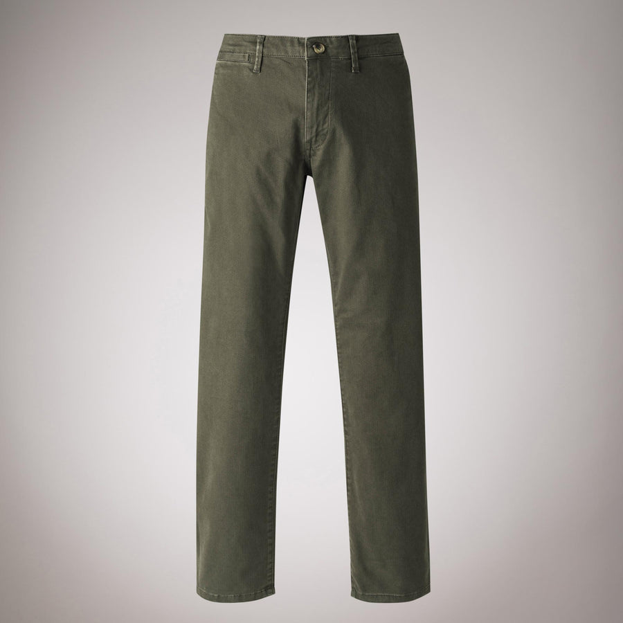 Chino in cotone stampato Regular Fit