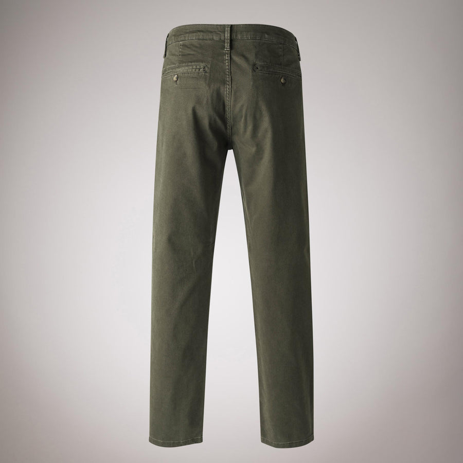 Chino in cotone stampato Regular Fit