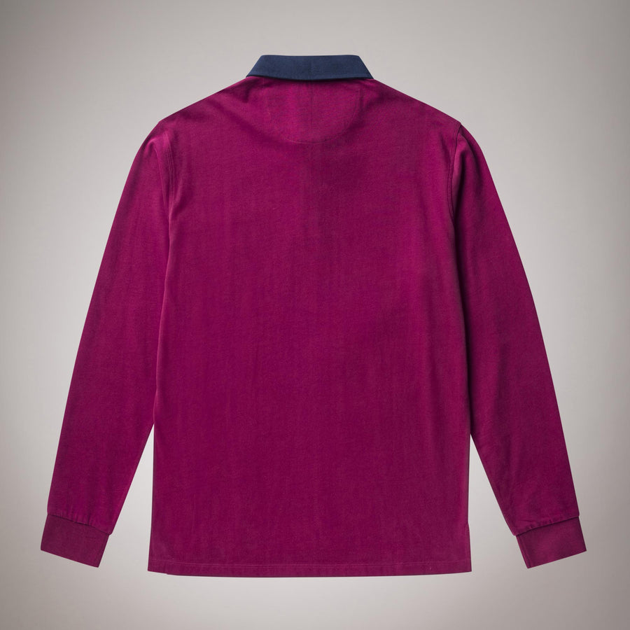 Polo shirt with contrast collar