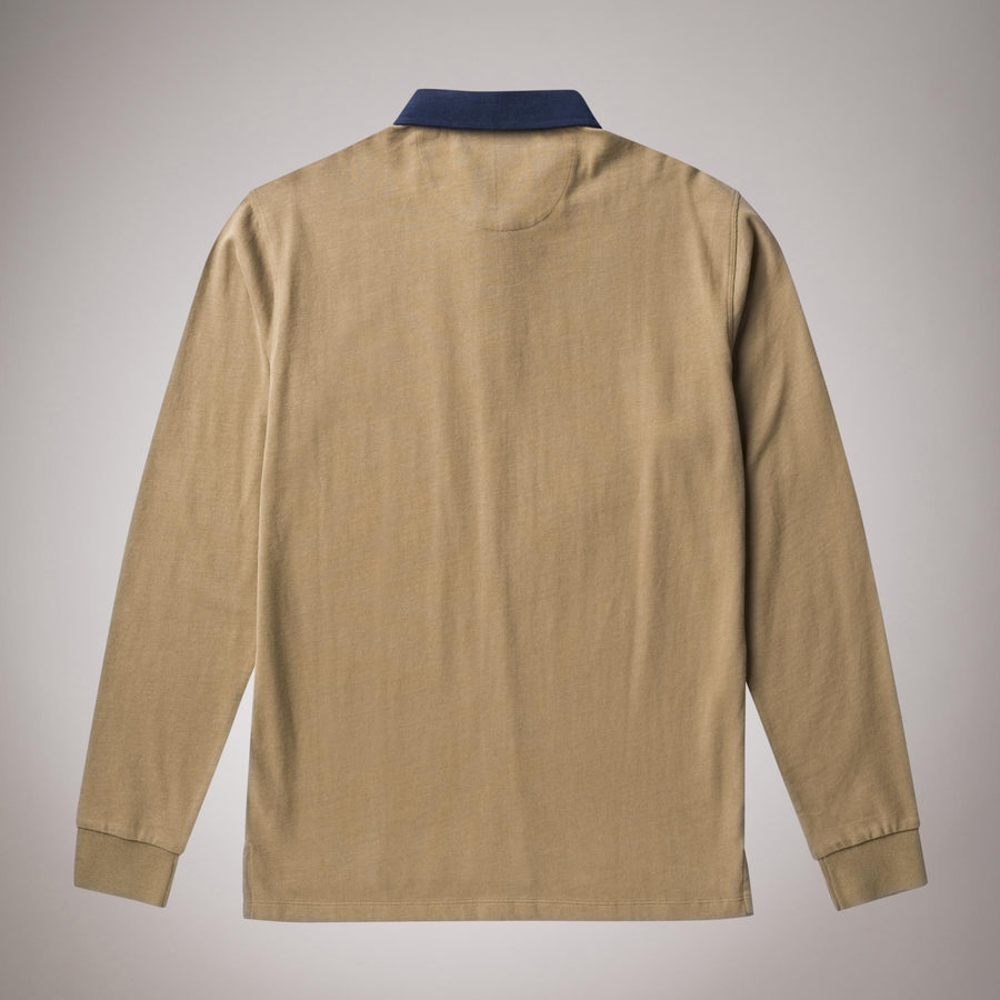 Polo shirt with contrast collar