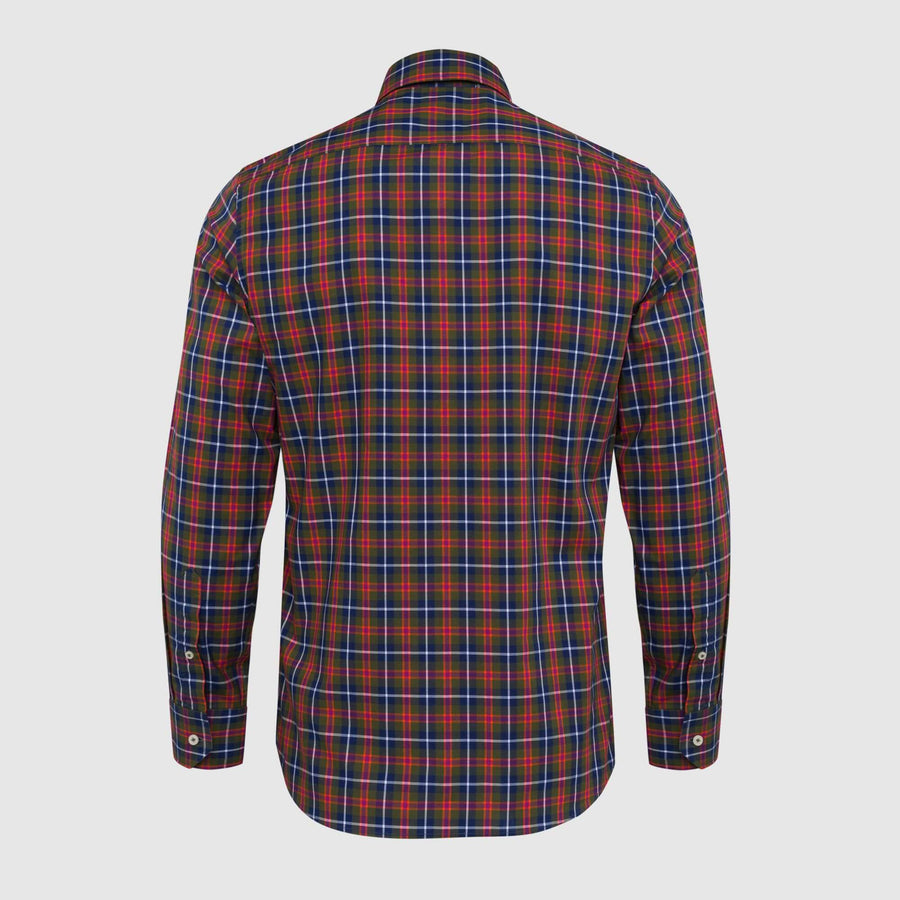 Coloured checked shirt