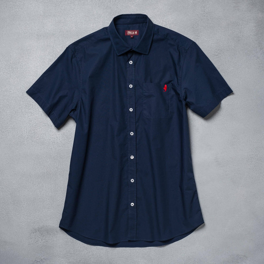 Camicia estiva colorata a maniche corte