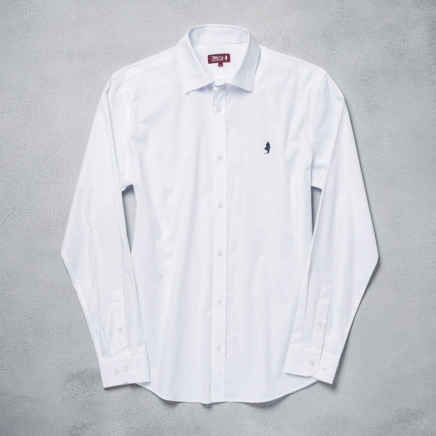 Men's slim-fit stretch shirt