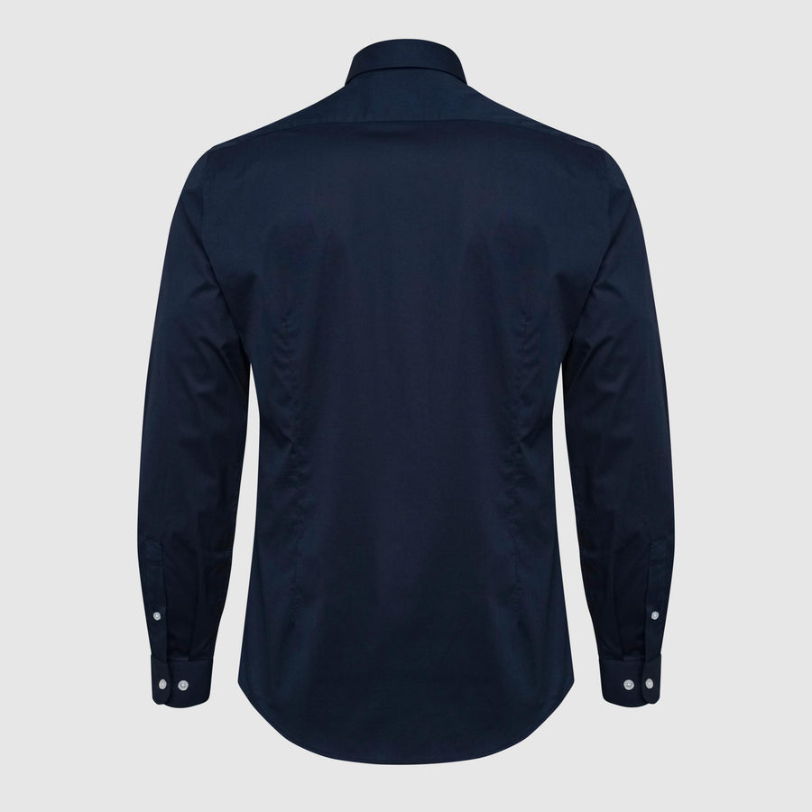Men's slim-fit stretch shirt