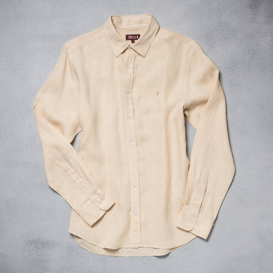 Camicia in lino colorata