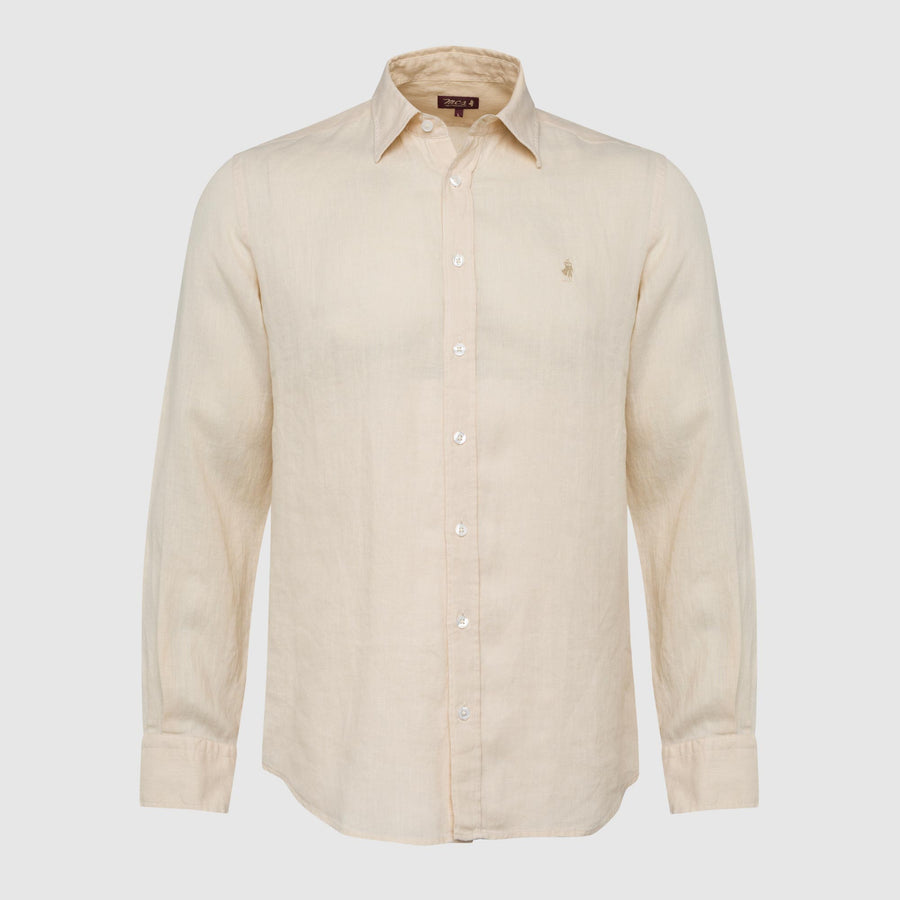 Camicia in lino colorata