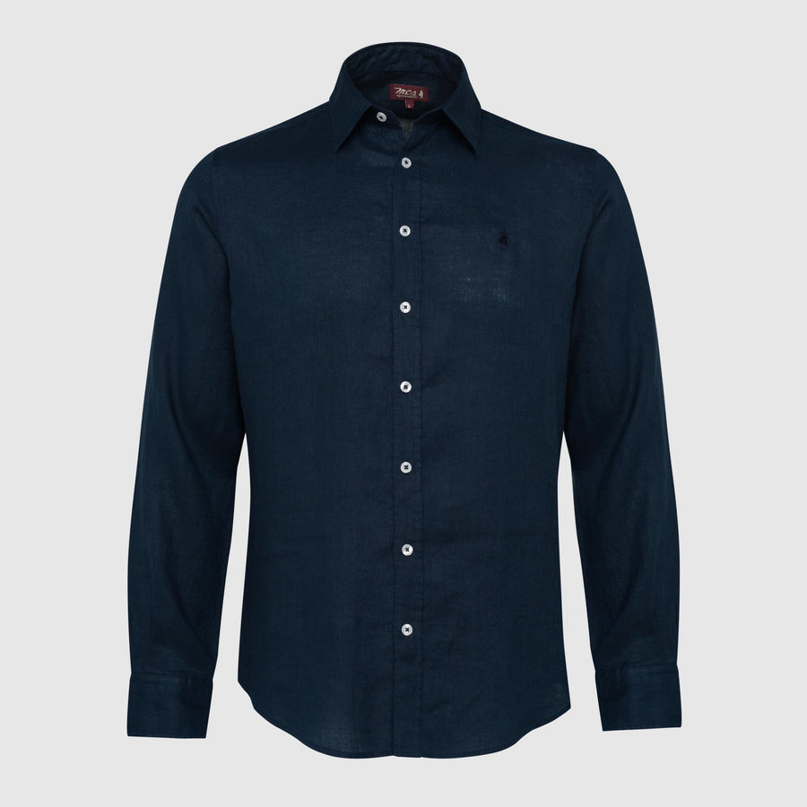 Camicia in lino colorata