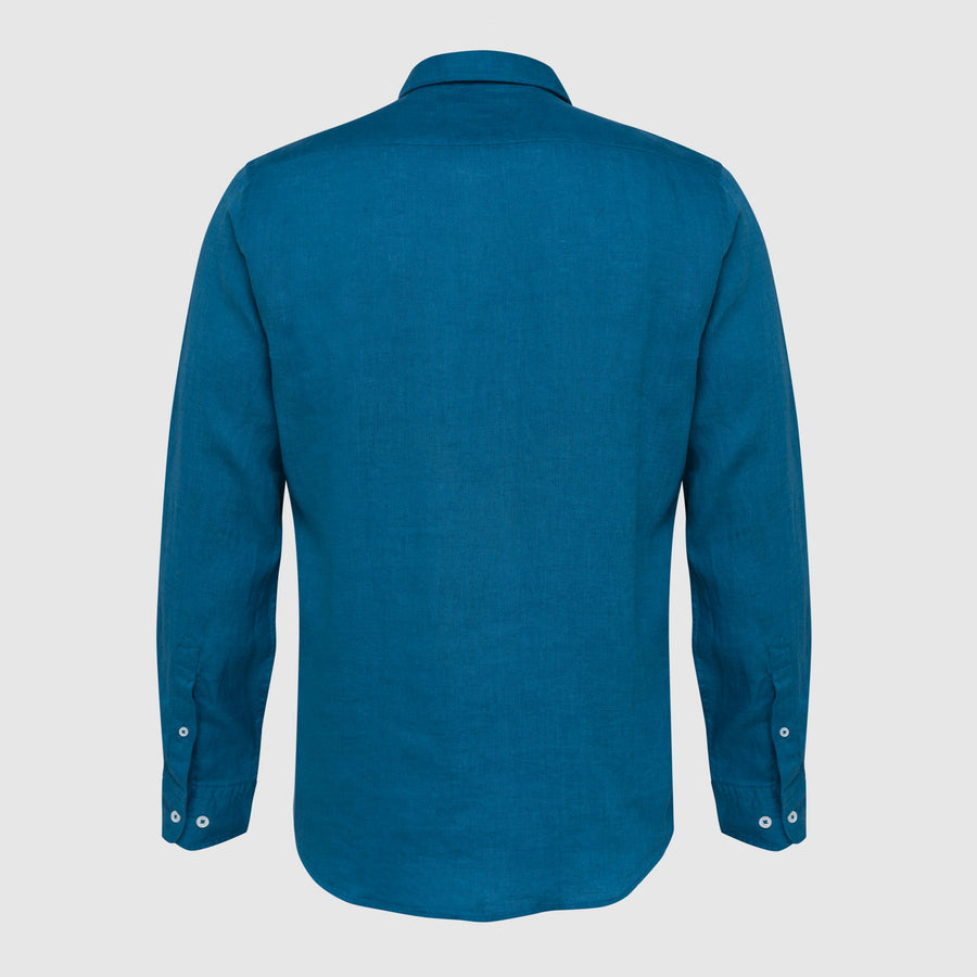 Camicia in lino colorata