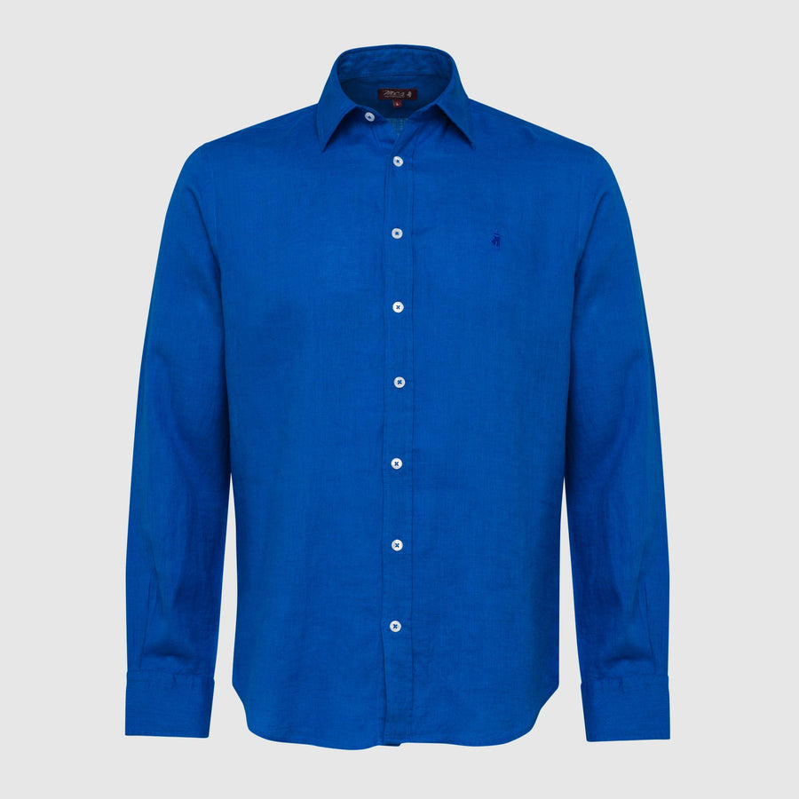 Camicia in lino colorata