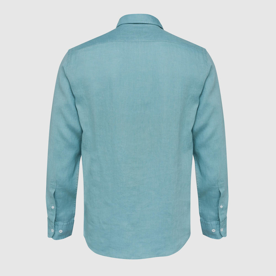 Camicia in lino colorata