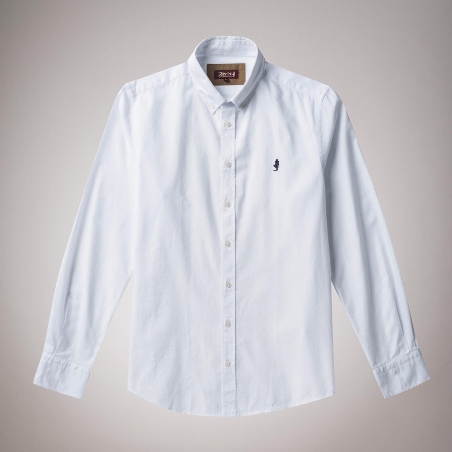Camicia button down in Oxford di Cotone
