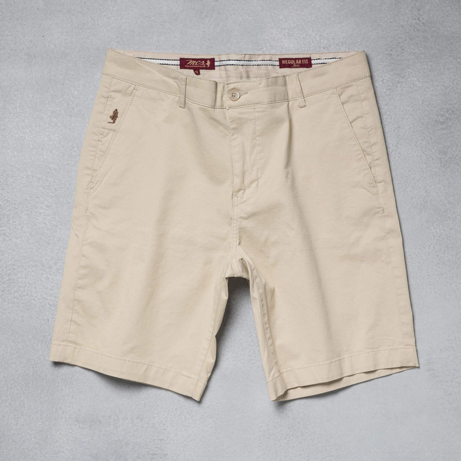 Bermuda shorts in cotton gabardine