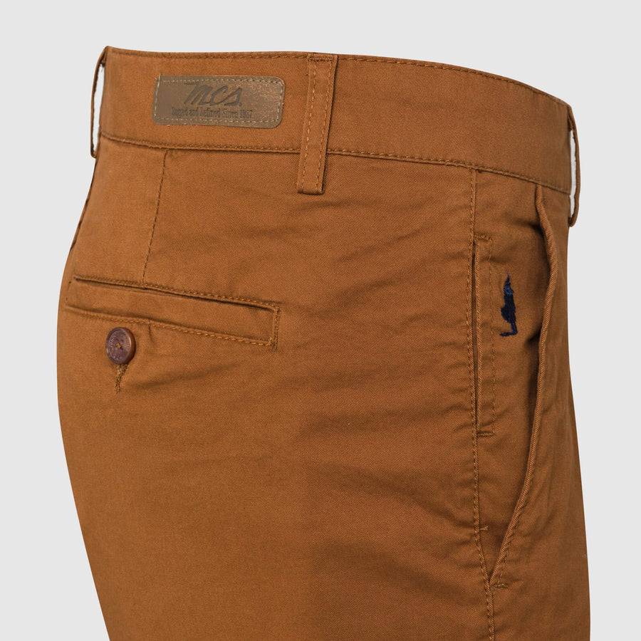 Bermuda shorts in cotton gabardine