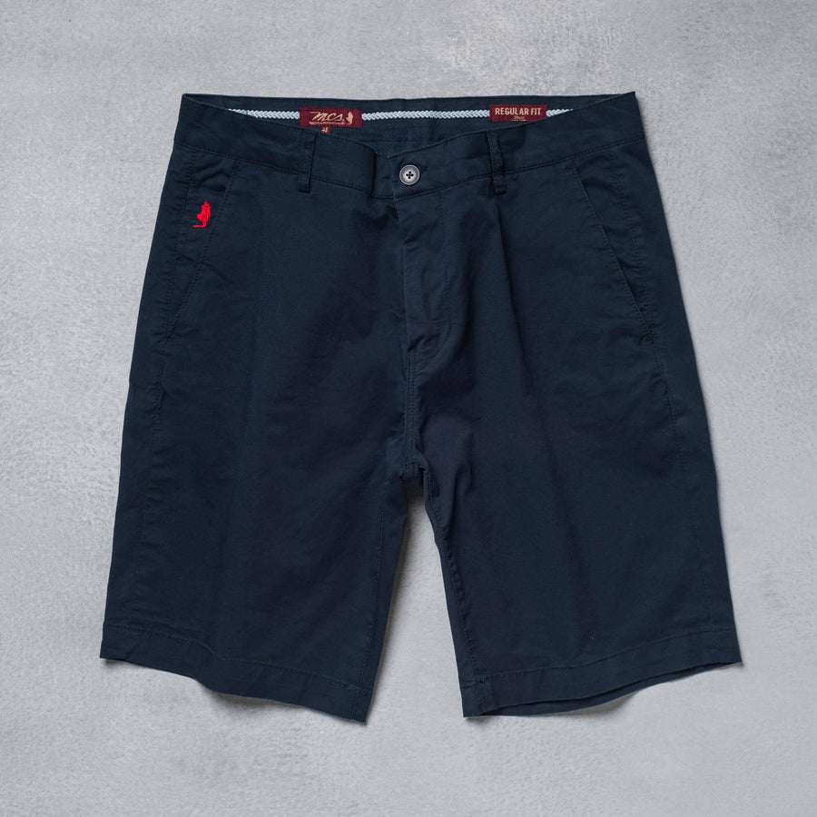 Bermuda shorts in cotton gabardine